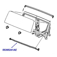 CHEDER RAMA PARBRIZ-CAROSERIE WRANGLER JK/JKU 07-18