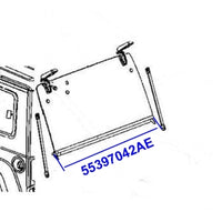 CHEDER LUNETA-PORTBAGAJ WRANGLER JK/JKU 07-10