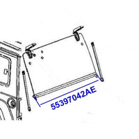 CHEDER LUNETA-PORTBAGAJ WRANGLER JK/JKU 11-18
