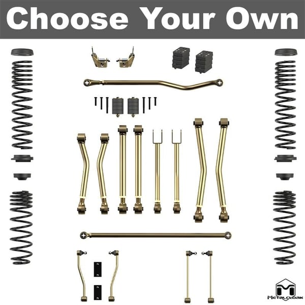 Kit suspensie Metalcloak 3.5″ Game-Changer Jeep Wrangler JL 4xe