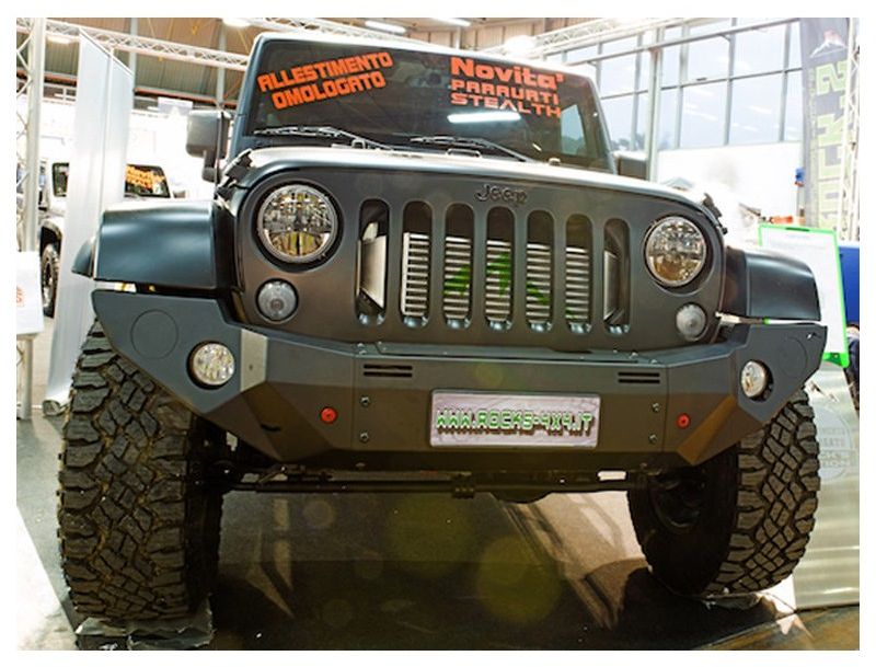 BARA FATA ROCK’S STEALTH DIN OTEL PENTRU JEEP WRANGLER JK/JKU