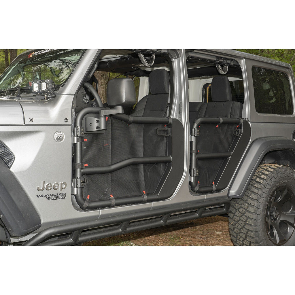 FORTIS TUBE DOOR COVER FATA RUGGED RIDGE WRANGLER JL/JLU