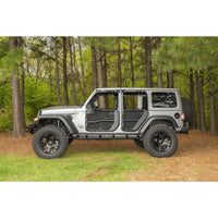 FORTIS TUBE DOOR COVER SPATE RUGGED RIDGE WRANGLER JLU
