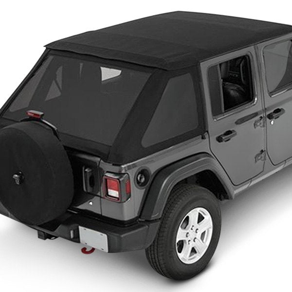 SOFTOP BESTOP TREKTOP NX BLACK DIAMOND JEEP WRANGLER JLU
