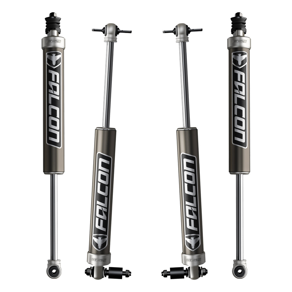 SET AMORTIZOARE LIFT TERAFLEX FALCON 2.1 MONOTUBE LIFT 4"-6" PENTRU JEEP JK 07-18