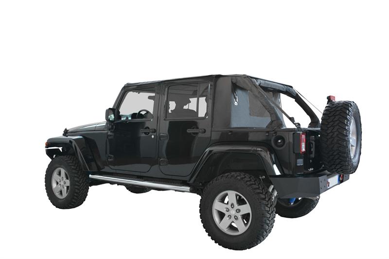 SUNTOP ULTIMATE CARGO U4 BLACK DIAMOD PENTRU JEEP WRANGLER JKU 07-18