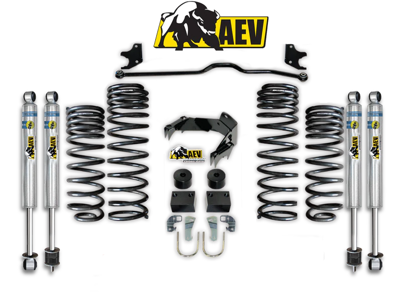 KIT INALTARE 2.5" AEV DUALSPORT XT WRANGLER JK/JKU 07-18