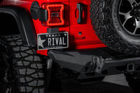 BARA SPATE STUBBY RIVAL DIN ALUMINIU WRANGLER JK/JKU 07-18, JL/JLU,GLADIATOR JT 18-